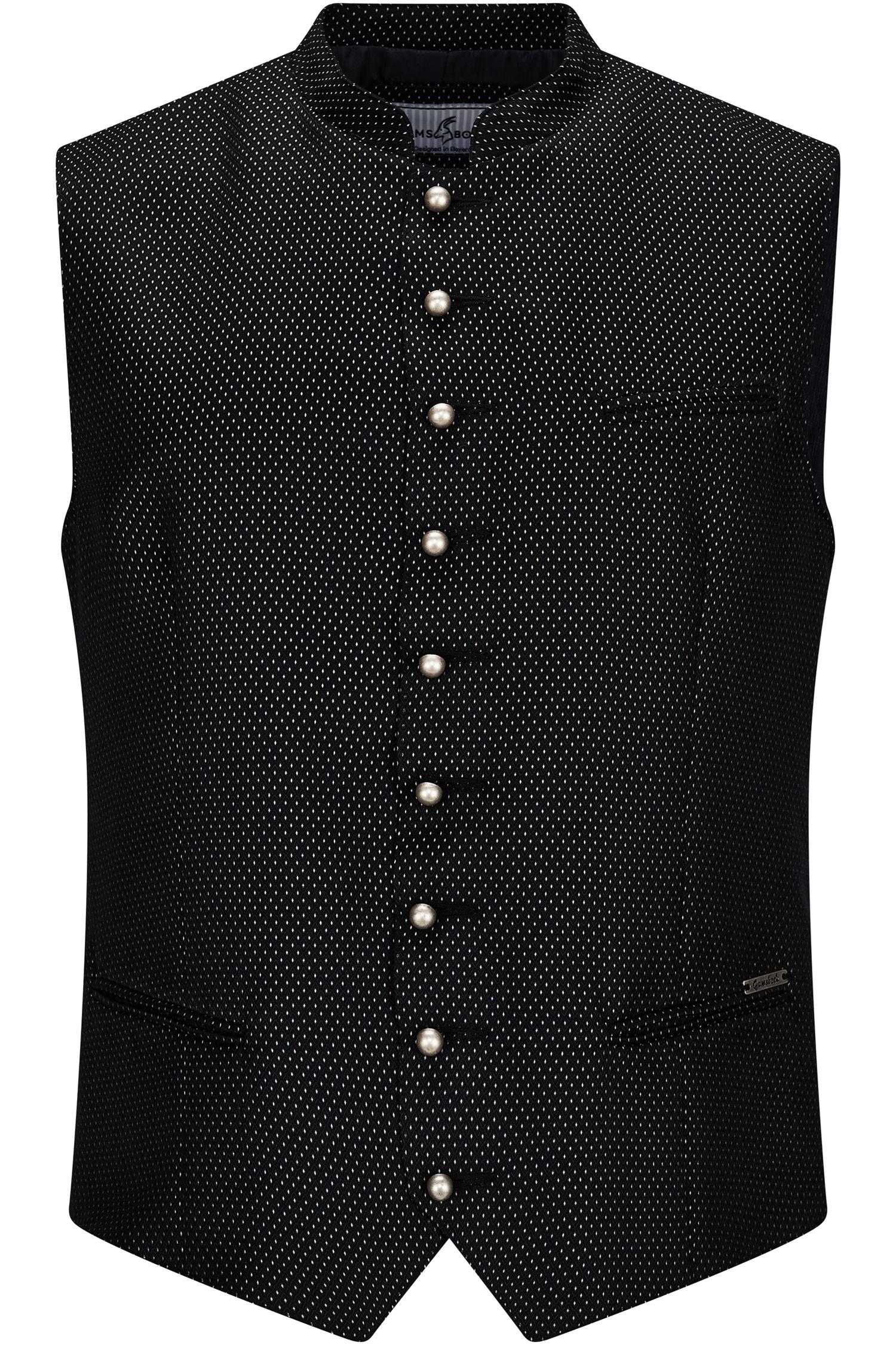 Weste Vincent von Gamsbock in Schwarz